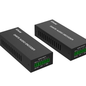 Codificador Dante Audio analógicos - DANTENC2CH, DANTDEC2CH, DANTENCDEC2CHUSB